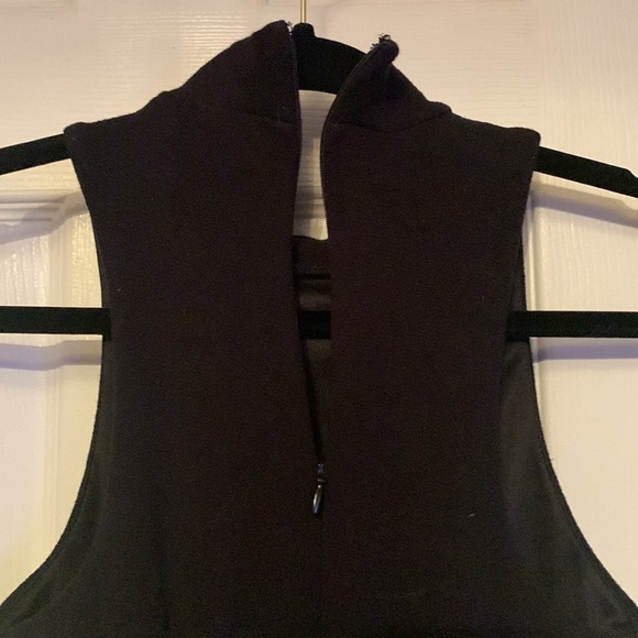 Forever 21 Black Mock Neck Dress Size S - Picture 4 of 5